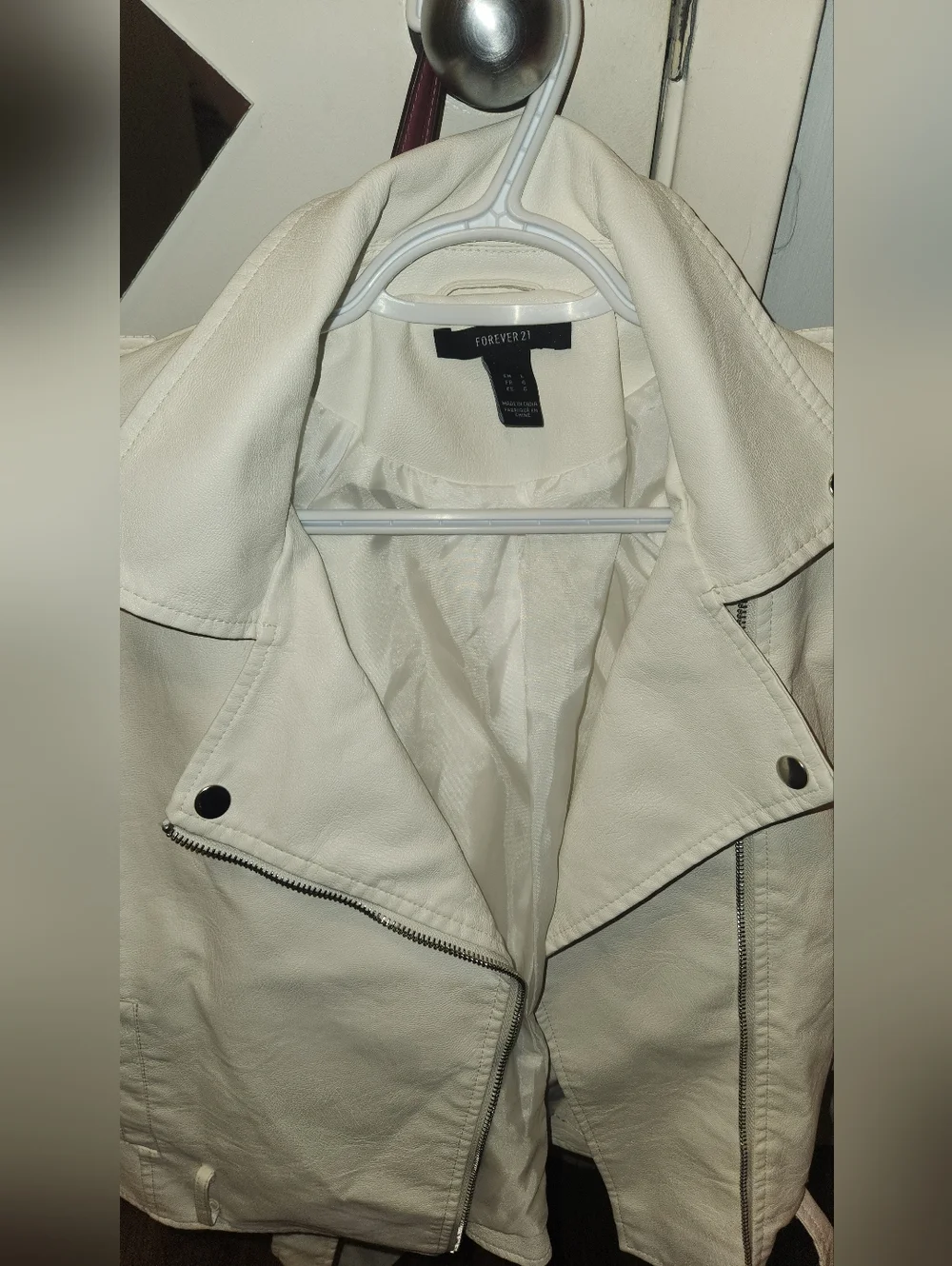 Forever 21 leather jacket - Picture 2 of 3